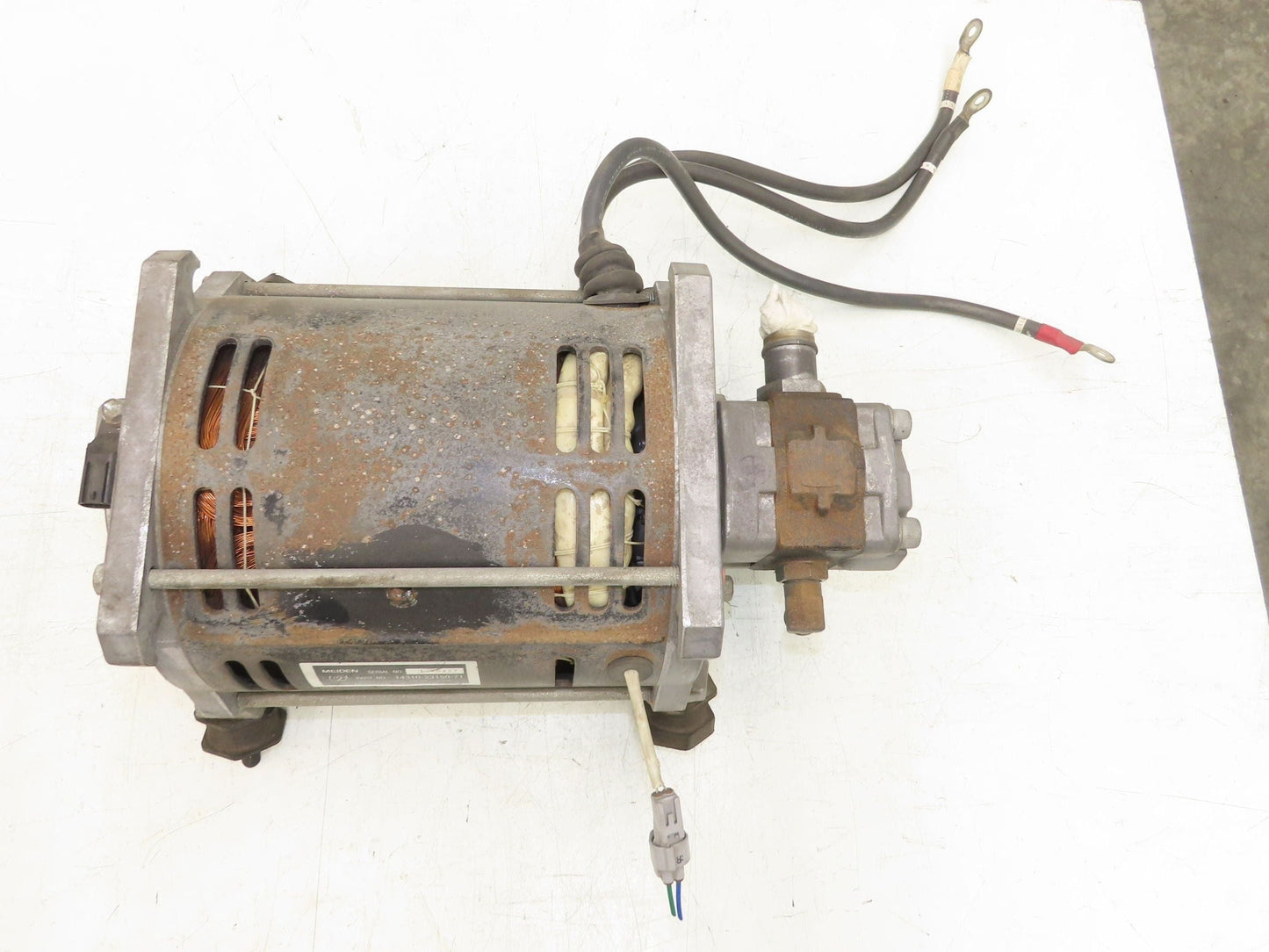 Meiden 14310-23150-71 Hydraulic Pump Motor 48V Toyota 7FBH25 Electric Forklift