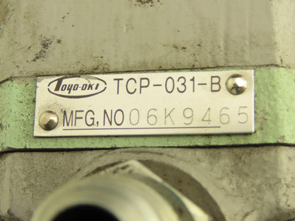 Denso TCP-031-P | 06K9465 Hydraulic Pump Motor Toyota 7FBH25 Electric Forklift