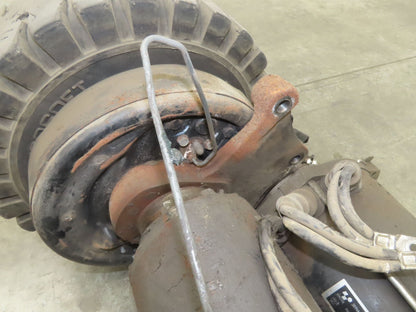 Toyota 7FBH25 Electric Forklift 48V Drive Unit Motor Axle Wheels Brake Assembly