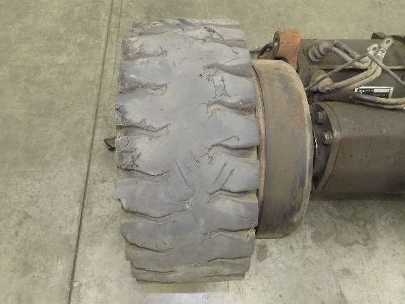 Toyota 7FBH25 Electric Forklift 48V Drive Unit Motor Axle Wheels Brake Assembly