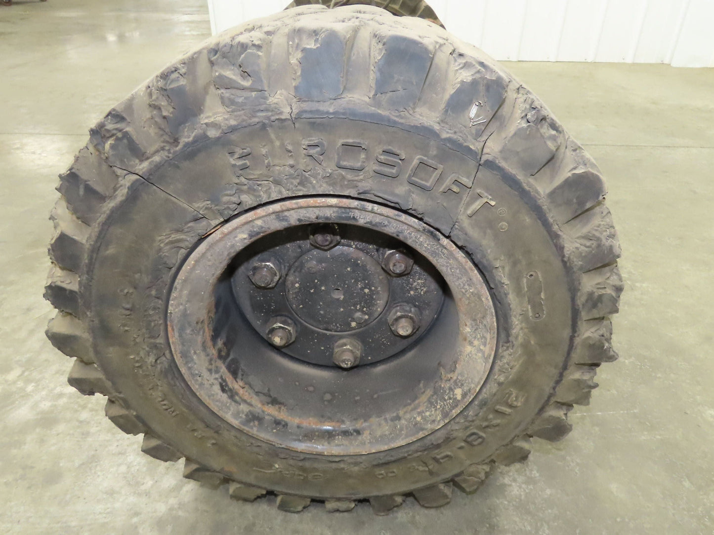 Toyota 7FBH25 Electric Forklift 48V Drive Unit Motor Axle Wheels Brake Assembly