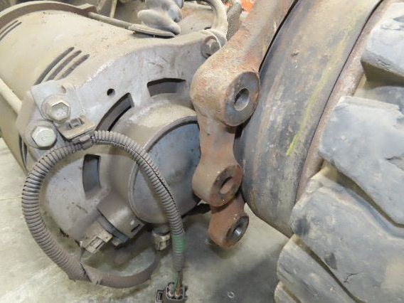 Toyota 7FBH25 Electric Forklift 48V Drive Unit Motor Axle Wheels Brake Assembly