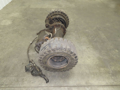 Toyota 7FBH25 Electric Forklift 48V Drive Unit Motor Axle Wheels Brake Assembly