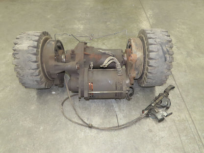 Toyota 7FBH25 Electric Forklift 48V Drive Unit Motor Axle Wheels Brake Assembly