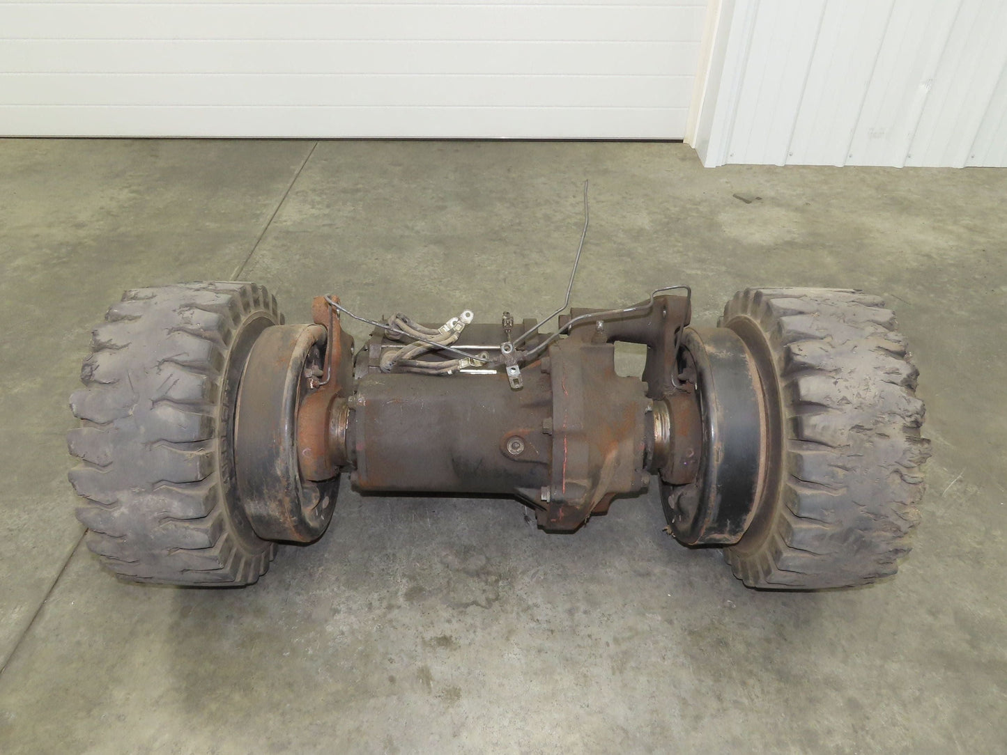 Toyota 7FBH25 Electric Forklift 48V Drive Unit Motor Axle Wheels Brake Assembly