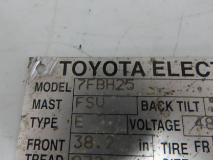 Toyota 7FBH25 Electric Forklift Dual-Wheel Steer Axle Assembly