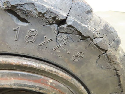 Toyota 7FBH25 Electric Forklift Dual-Wheel Steer Axle Assembly