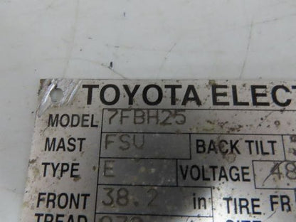 Toyota 7FBH25 Electric Forklift Dual-Wheel Steer Axle Assembly