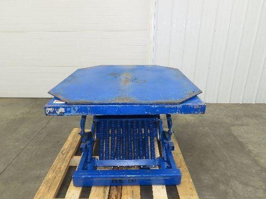 AMI Spring Loaded Industrial Pallet Load Leveler 3500lbs 42x46" Swivel Top