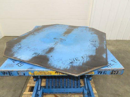 AMI Spring Loaded Industrial Pallet Load Leveler 3500lbs 42x46" Swivel Top