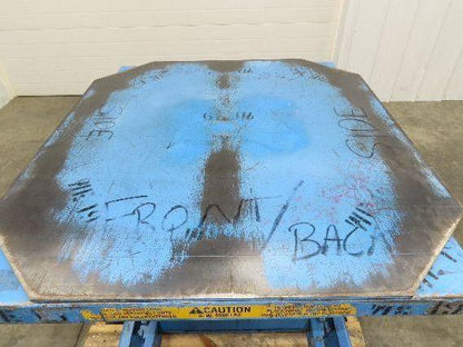 AMI Spring Loaded Industrial Pallet Load Leveler 3500lbs 42x46" Swivel Top