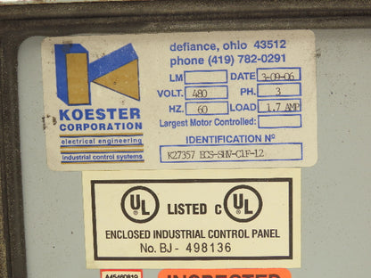 Allen Bradley 22B-D6P0H204 PowerFlex 40 VFD 3Hp 480V 3Ph Enclosure Heatsink Fuse