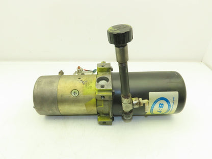 John Barnes 2200356 Hydraulic Pump Power Unit 24V From Yale MLW060 Forklift