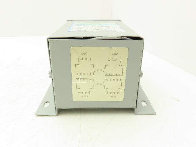 GS Hevi-Duty HS1A250 Transformer 250VA 240/480 Pri 120/240 Sec 1Ph Rainproof