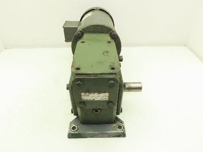 Baldor Ohio Gear Uniline 2000 Gearmotor 30:1 Reducer 58 RPM .5Hp 230/460V 56C LH