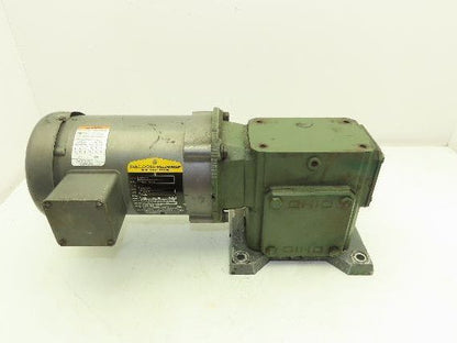 Baldor Ohio Gear Uniline 2000 Gearmotor 30:1 Reducer 58 RPM .5Hp 230/460V 56C LH