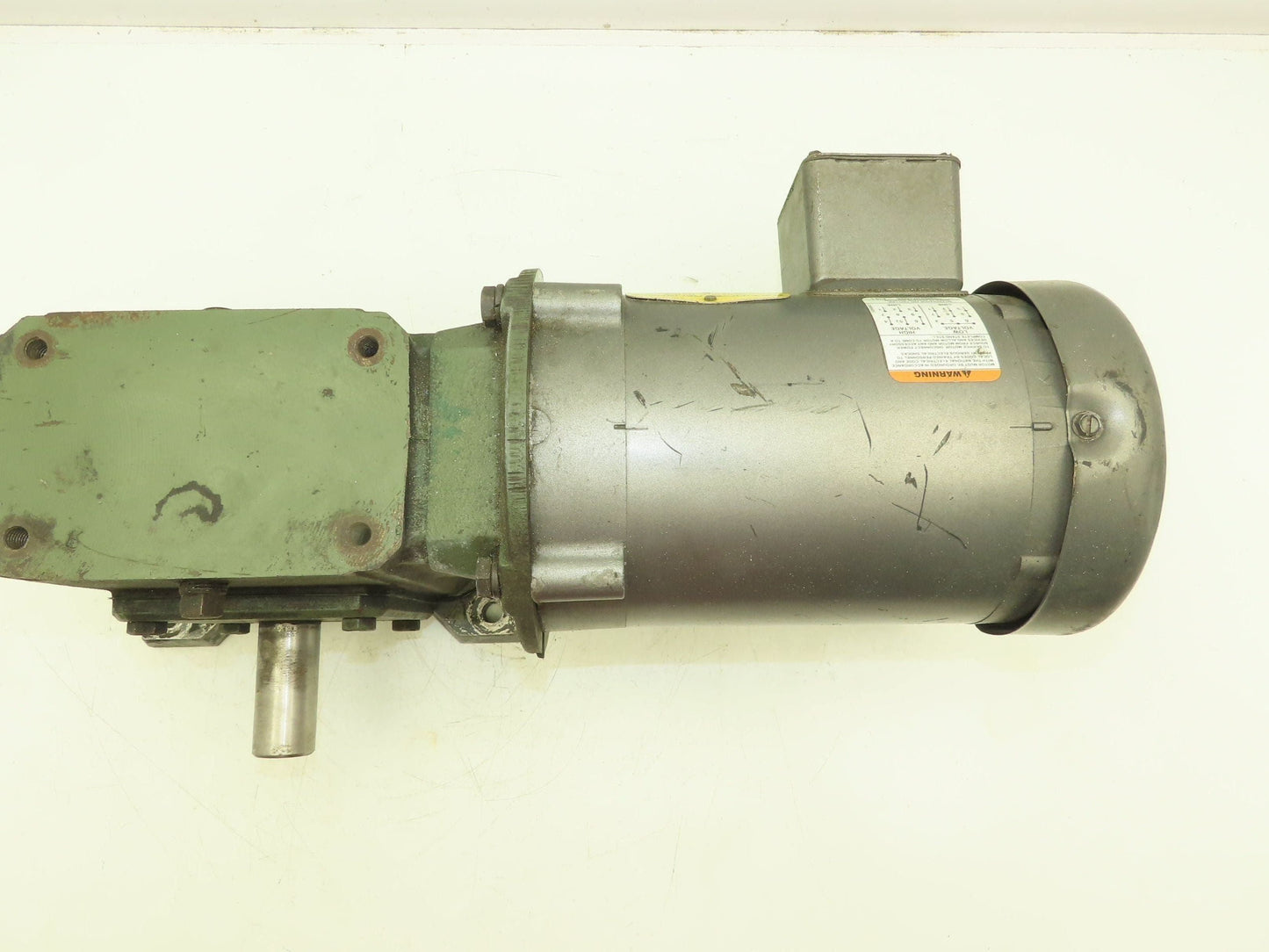Baldor Ohio Gear Uniline 2000 Gearmotor 30:1 Reducer 58 RPM .5Hp 230/460V 56C LH