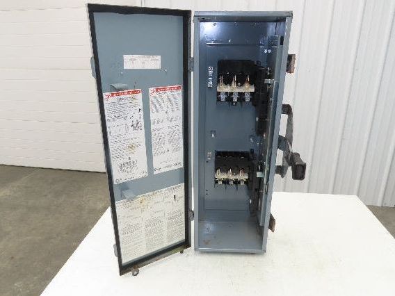 Square D DTU362AWK Double Throw Disconnect Switch Transfer 60A 600V 3 Ph