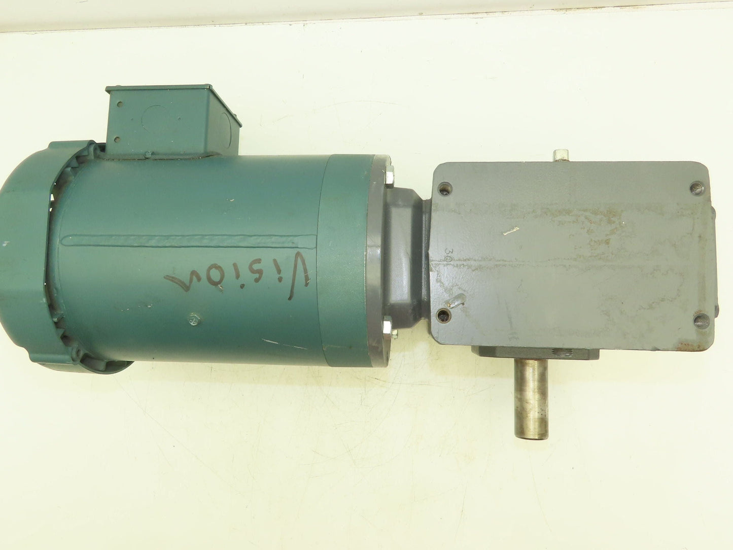 Leeson Gearmotor 30:1 Reducer 58 RPM 1Hp 230/460V 56C RH Morse Raider 262Q56R30