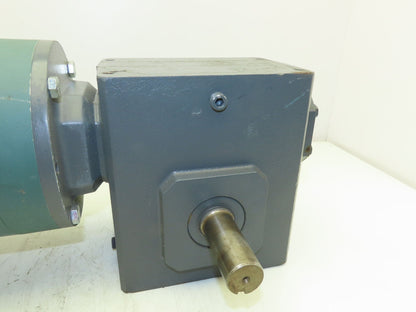 Leeson Gearmotor 30:1 Reducer 58 RPM 1Hp 230/460V 56C RH Morse Raider 262Q56R30