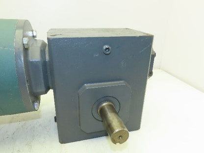 Leeson Gearmotor 30:1 Reducer 58 RPM 1Hp 230/460V 56C RH Morse Raider 262Q56R30