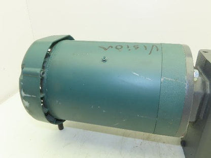 Leeson Gearmotor 30:1 Reducer 58 RPM 1Hp 230/460V 56C RH Morse Raider 262Q56R30