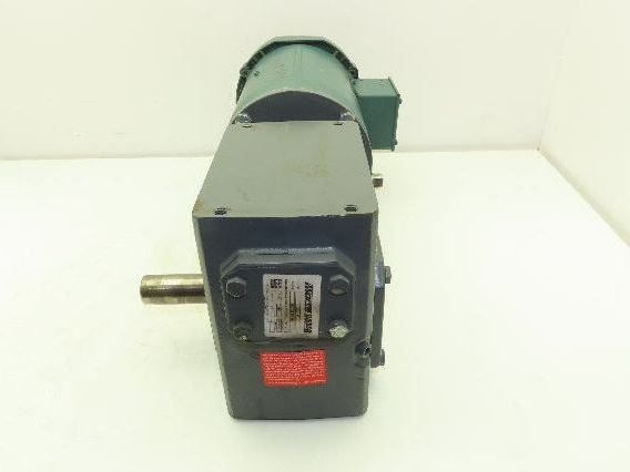 Leeson Gearmotor 30:1 Reducer 58 RPM 1Hp 230/460V 56C RH Morse Raider 262Q56R30