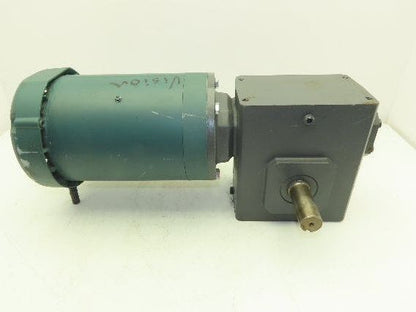 Leeson Gearmotor 30:1 Reducer 58 RPM 1Hp 230/460V 56C RH Morse Raider 262Q56R30
