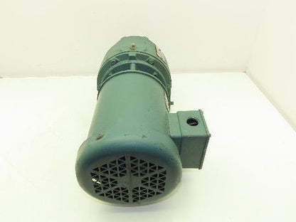Baldor Inline Gearmotor 20:1 Reducer 55 RPM 1/4Hp 230/460V 56YZ