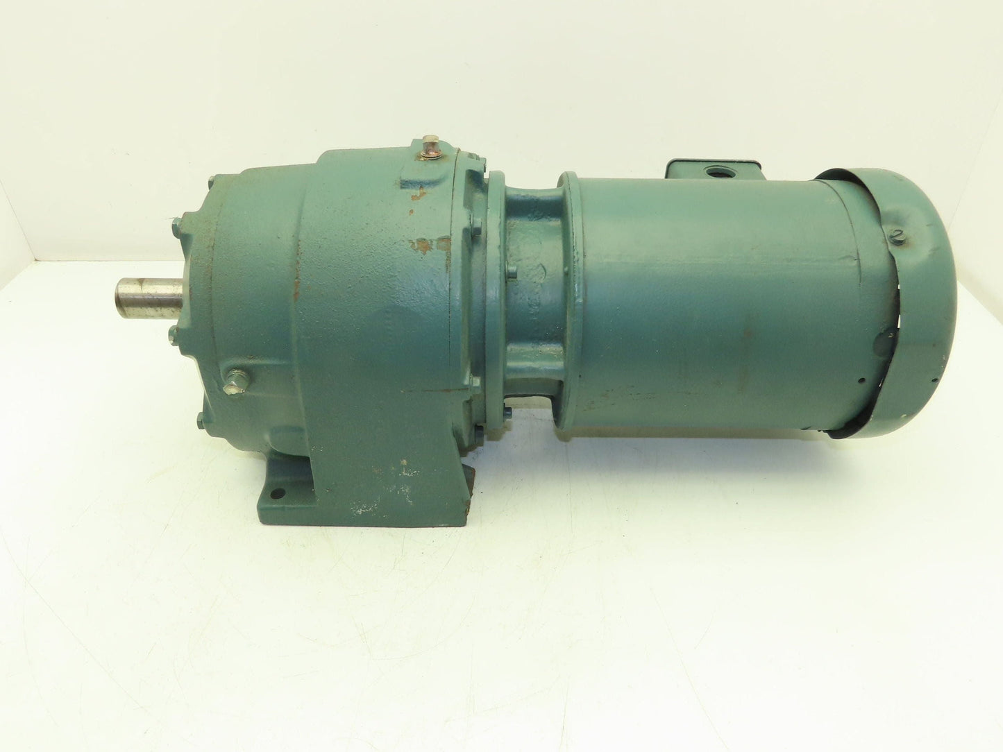 Baldor Inline Gearmotor 20:1 Reducer 55 RPM 1/4Hp 230/460V 56YZ
