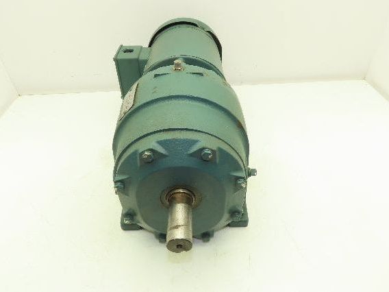 Baldor Inline Gearmotor 20:1 Reducer 55 RPM 1/4Hp 230/460V 56YZ