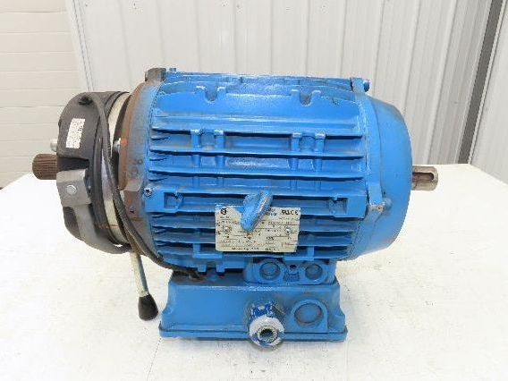 CEG MTFHC112MA2/2 Elektro Drive Intorq Brake Motor 5.5Hp 3480 RPM 230/460V 3PH