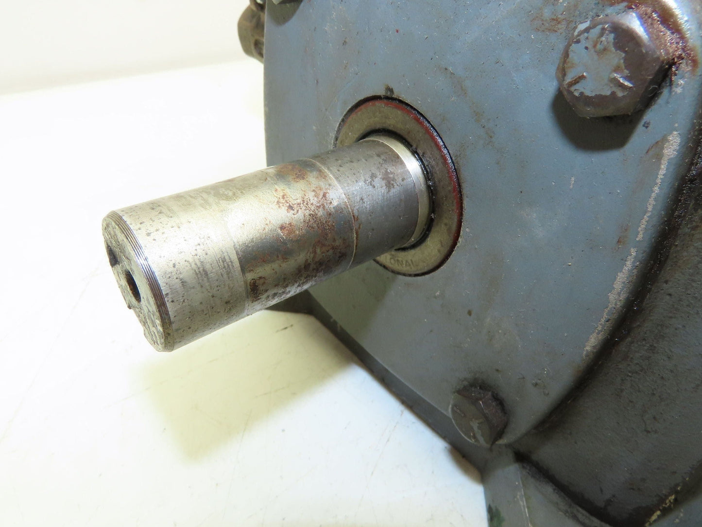 Boston Gear Reliance Gearmotor 40:1 Reducer 43 RPM .75Hp 230/460V 3PH 56C LH