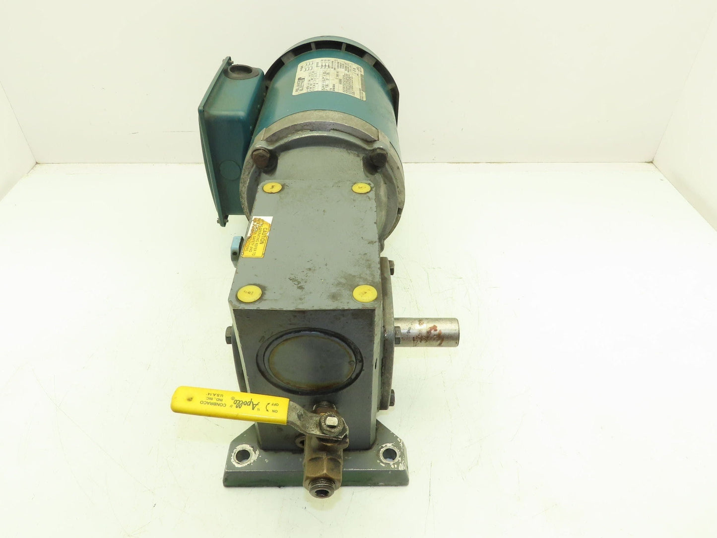 Boston Gear Reliance Gearmotor 40:1 Reducer 43 RPM .75Hp 230/460V 3PH 56C LH