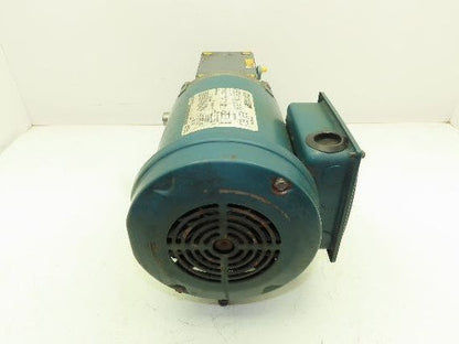 Boston Gear Reliance Gearmotor 40:1 Reducer 43 RPM .75Hp 230/460V 3PH 56C LH