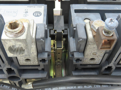Allen Bradley 505-EOD NEMA Size 4 Reversing Motor Starter 3Ph 100HP 120V Coil