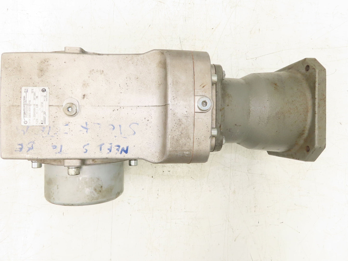 Nord SK92672.1ASH SEP165 Helical Reducer 5.64:1 Gearbox 310 RPM Hollow Shaft