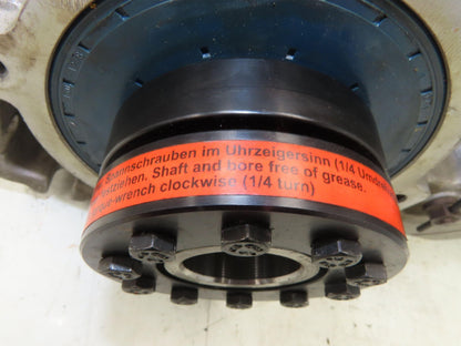 Nord SK92672.1ASH SEP165 Helical Reducer 5.64:1 Gearbox 310 RPM Hollow Shaft