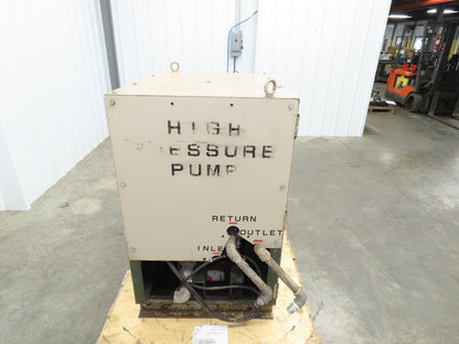 Arimitsu FB-10V High Pressure Plunger Pump 4.9MPa 710PSI 18.9GPM 3Ph 7.5kw 480V