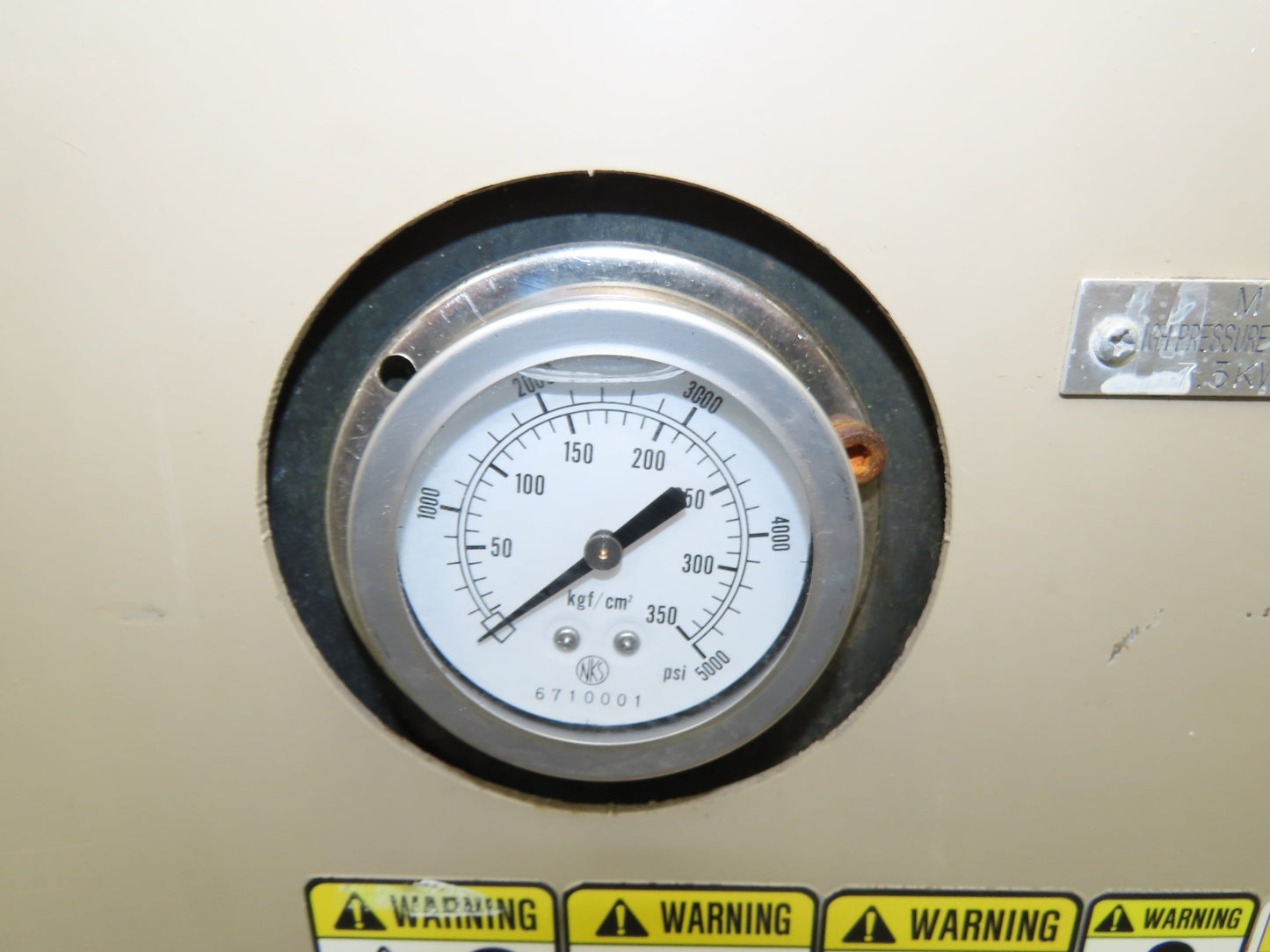 Arimitsu FB-10V High Pressure Plunger Pump 4.9MPa 710PSI 18.9GPM 3Ph 7.5kw 480V