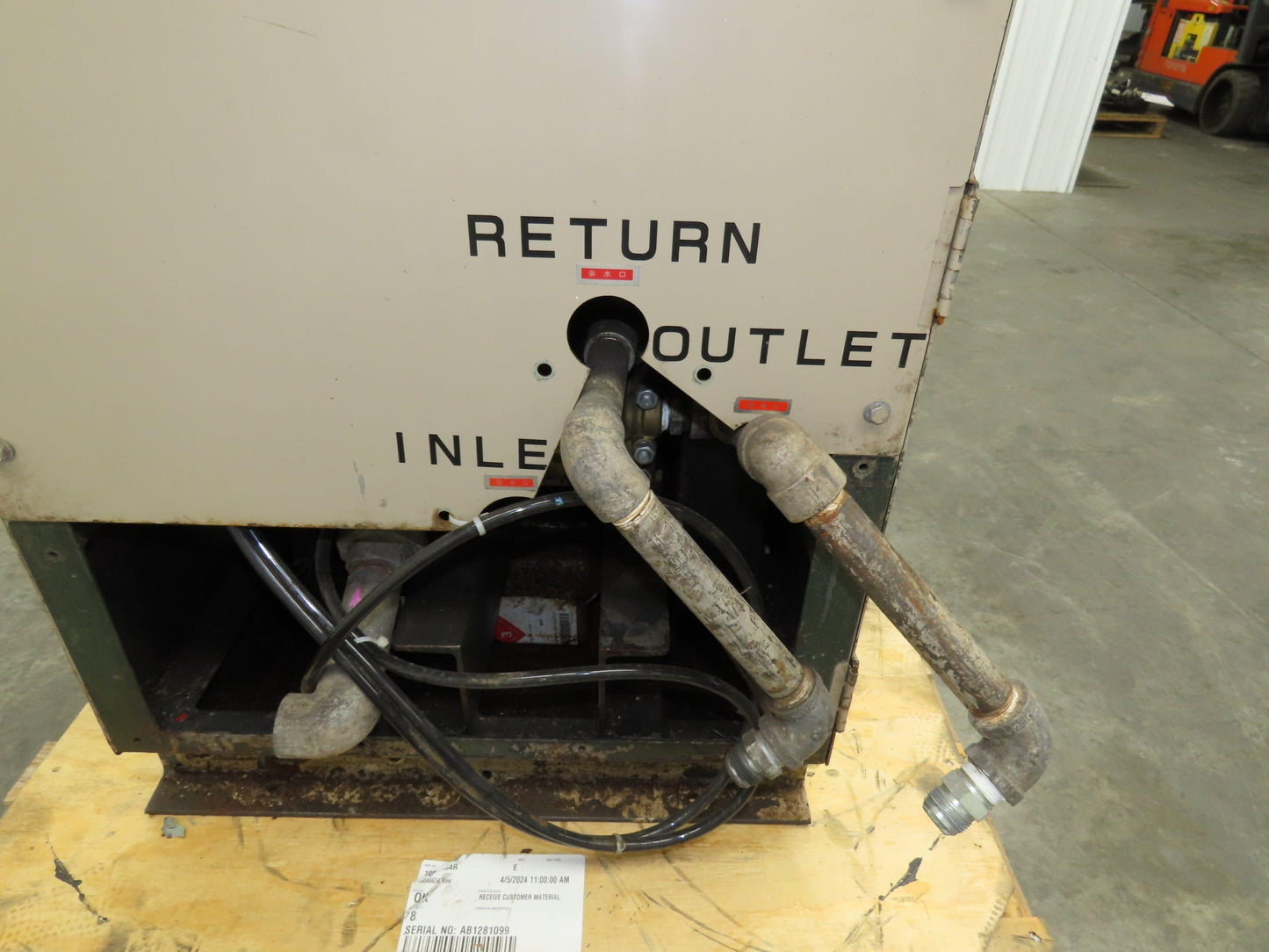 Arimitsu FB-10V High Pressure Plunger Pump 4.9MPa 710PSI 18.9GPM 3Ph 7.5kw 480V