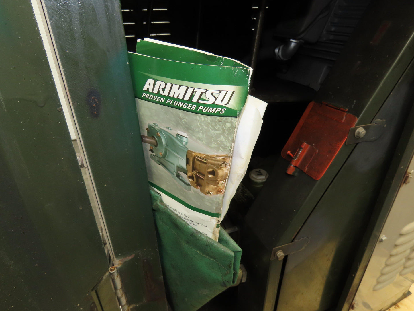 Arimitsu FB-10V High Pressure Plunger Pump 4.9MPa 710PSI 18.9GPM 3Ph 7.5kw 480V