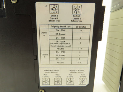 Allen Bradley 1756-DHRIO DH+/RIO Communication Interface Ser C FW 5.03 Lot of 2