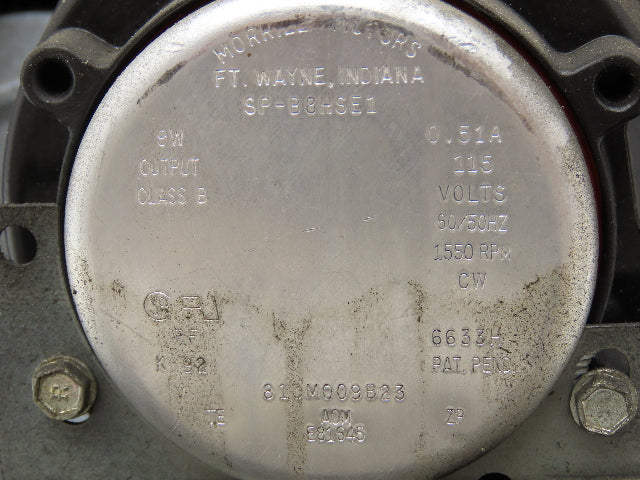 Morrill SP-B8HSE1 Air Compressor Condenser Fan Heat Exchanger Unit 115V