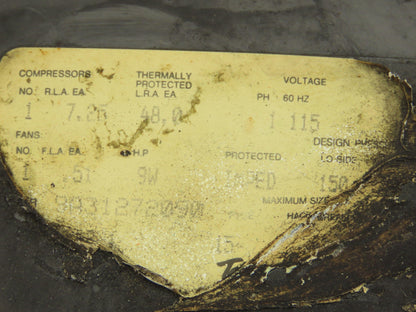Morrill SP-B8HSE1 Air Compressor Condenser Fan Heat Exchanger Unit 115V