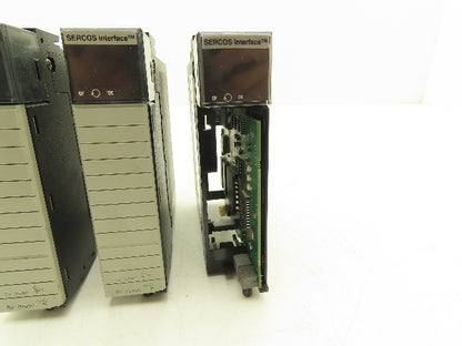 Allen Bradley 1756-M08SE 8 Axis Sercos Interface Module Ser B Lot of 3