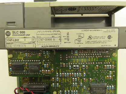 Allen Bradley 1747-L542 SLC 500 Processor Unit CPU Ser A 1M OS Ser A FRN 4