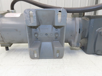 Boston Gear PM950AT-B  DC Gear Motor 90V .5HP 30:1 Reducer 58 RPM 56C RH