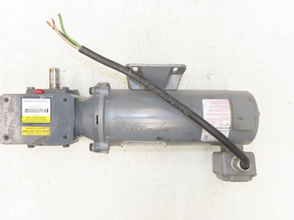 Boston Gear PM950AT-B  DC Gear Motor 90V .5HP 30:1 Reducer 58 RPM 56C RH