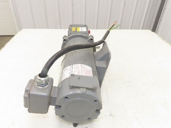 Boston Gear PM950AT-B  DC Gear Motor 90V .5HP 30:1 Reducer 58 RPM 56C RH